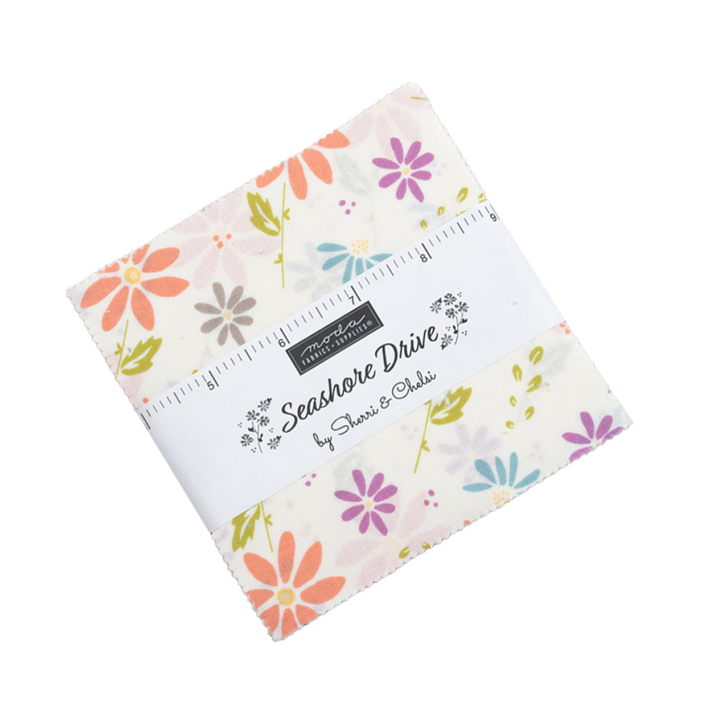 Moda Fabrics Seashore Drive 5" Charm