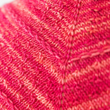 Sweet Clementine Triangular Shawl in SweetGeorgia Superwash Sport - Downloadable PDF