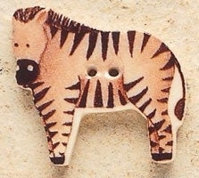 Mill Hill Button 43122 - Zebra