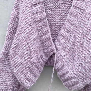 Ruke fluffy cardigan