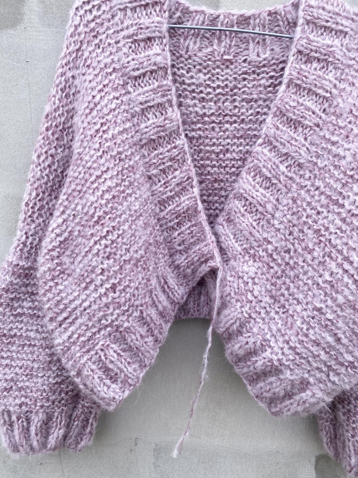 Ruke fluffy cardigan