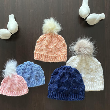 Pretty Diamonds Beanie & Cowl Set N 630