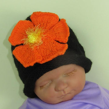 Baby Flower Slouch Hat