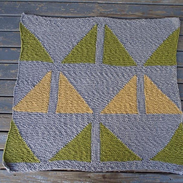 Triangles Baby Blanket