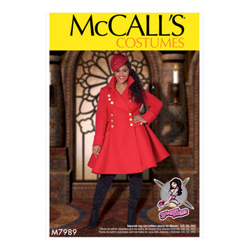 McCall's Women's Costumes M7989 - Sewing Pattern