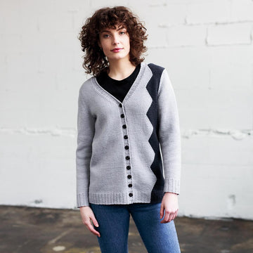 Zigzag Moderne Cardigan