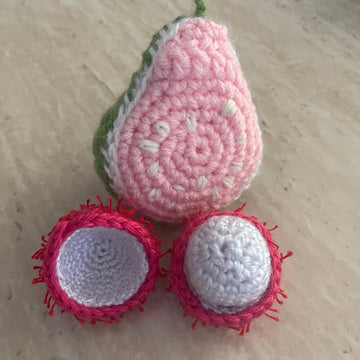 Pink guava and rambutan