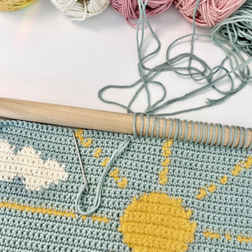 Sunny Mountains Wall Hanging