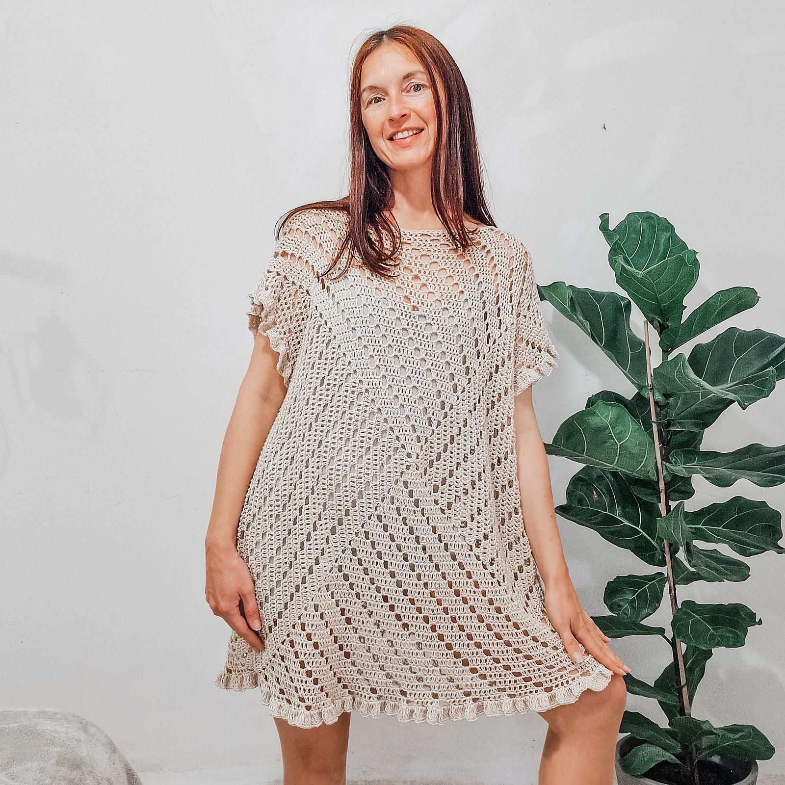 Granny Square Summer Dress