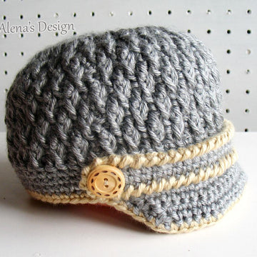 Two-Button Visor Hat