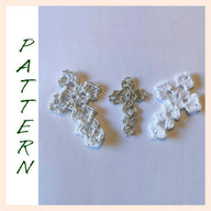 Crochet Cross favor pattern