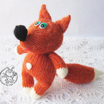 Toy for sleep. Fox for small babies
