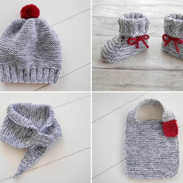 Strickanleitung - Erstlingsset - BASIC - No.168