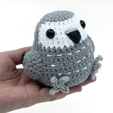 Amigurumi African Grey Parrot
