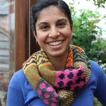Funky Fair Isle Snood