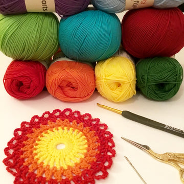 Rainbow Carousel Mandala