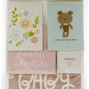 Simple Stories Sn@p! Card Pack 48/Pkg - Oh Baby!