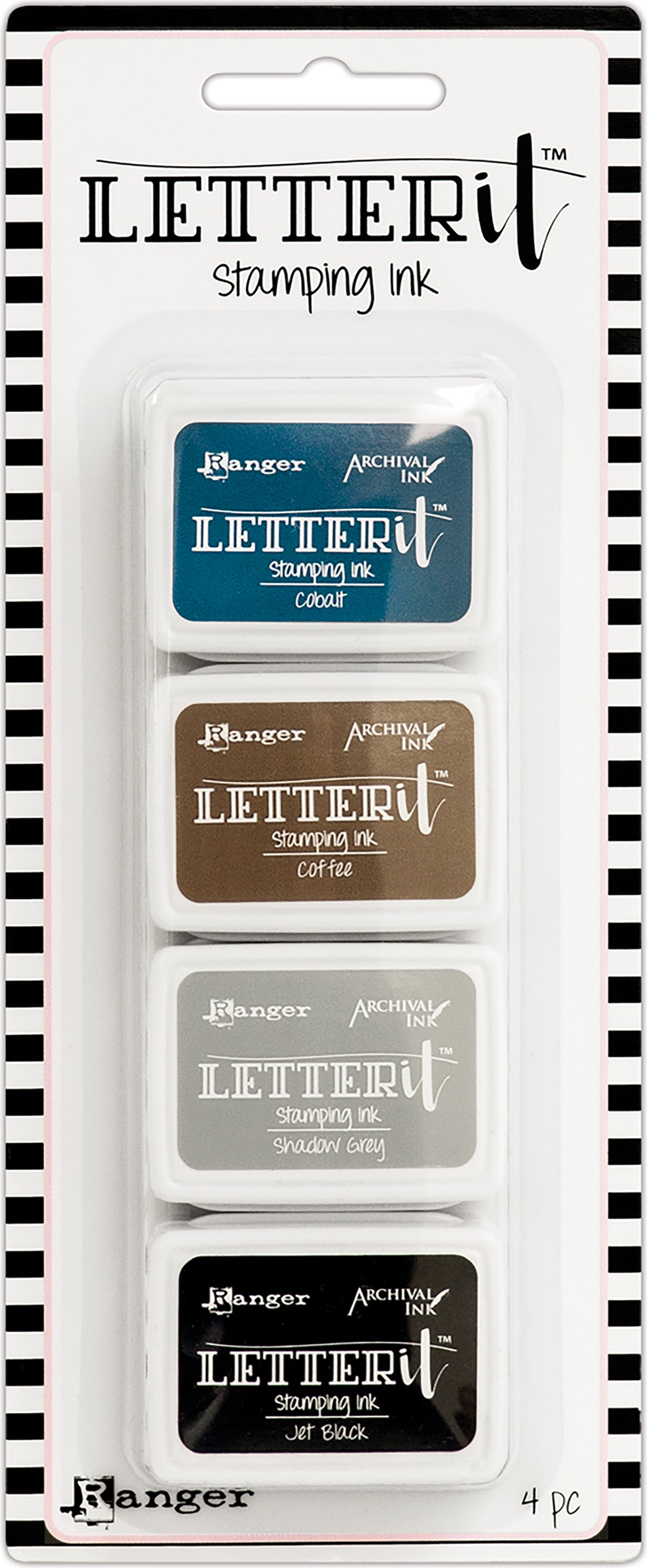 Ranger Letter It Stamping Ink Set - #1