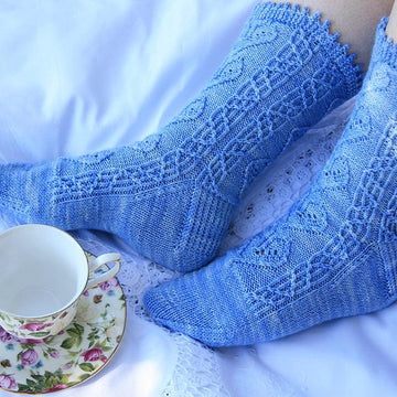 Down the Rabbit Hole Socks
