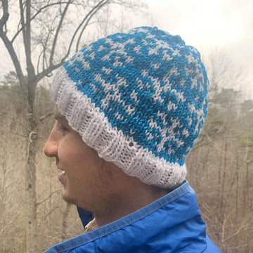 Snowy Flakes Hat