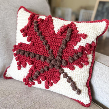 Maple Leaf Cushion Cover