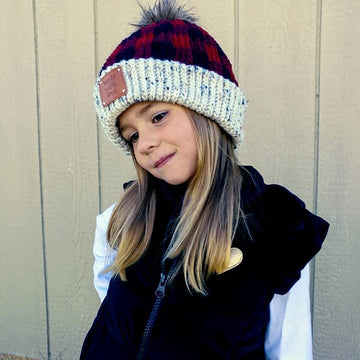Love My Buffalo Plaid Slouch