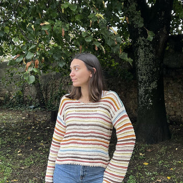 Color Shuffle Sweater