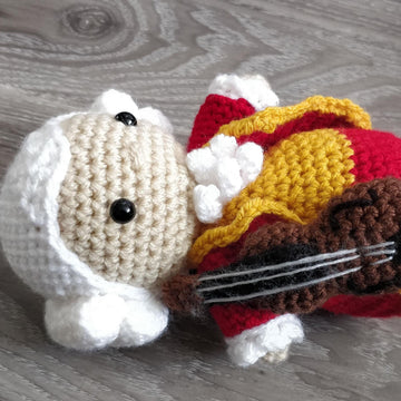 Wolfgang Amadeus Mozart crochet Amigurumi