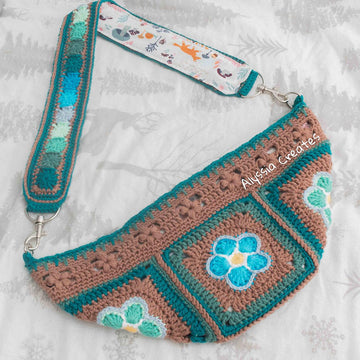 Forget Me Not Flower Bum Bag