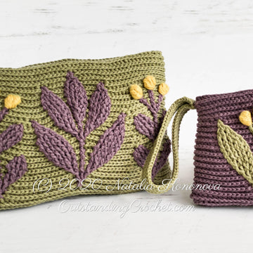 Meadow Clutch & Coin Purse