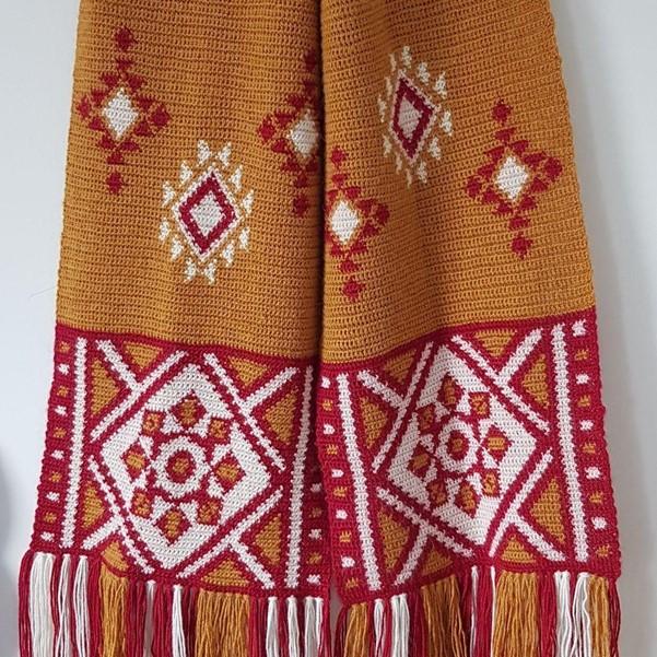Desert Ruby Scarf