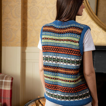 Unisex Fair isle slipover