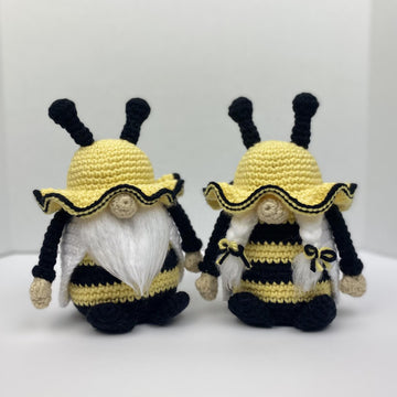 Bee Gnome Crochet Pattern
