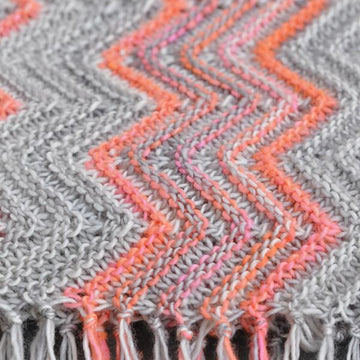 Chevron Fringe Scarf