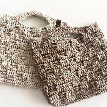 The Teagan Basketweave Tote