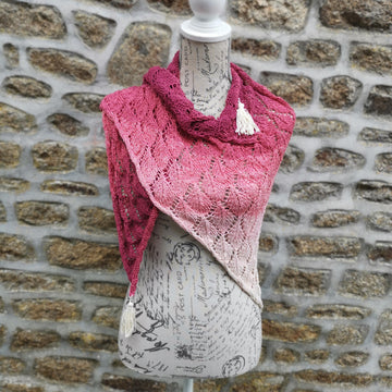 Autumn Falling Leaves Shawl