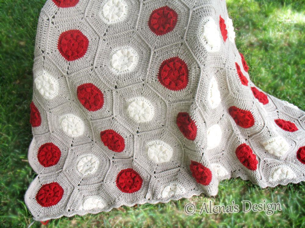 Hexagon Flower Blanket