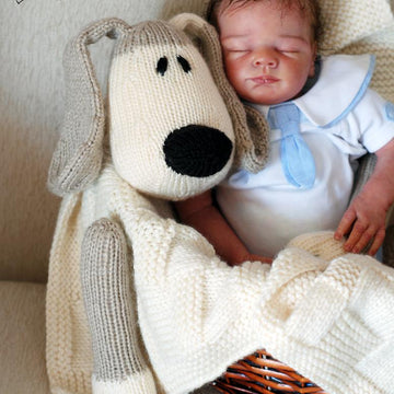 Dog Toy Baby Blanket