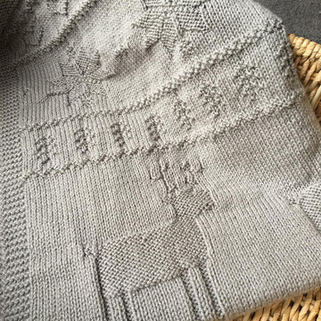 Textured Christmas Knit