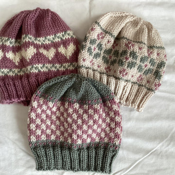 The Girls’ Collection beanie hat pattern