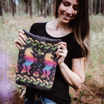 Unicorn Crochet Cowl