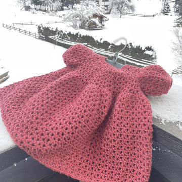 Baby dress Raspberry