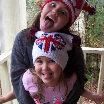 Graphed Beanie - 1Direction and Union Jack Heart