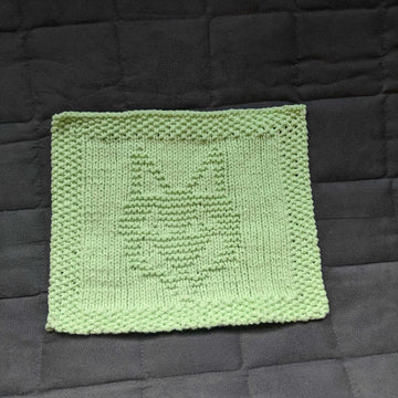 Fox Face Dishcloth