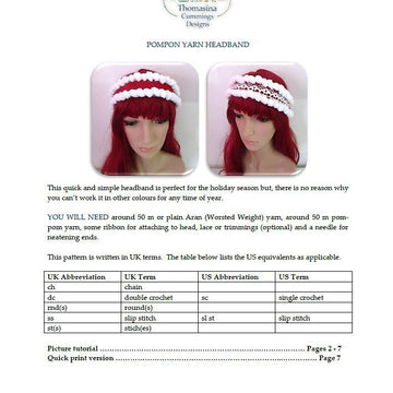 PomPom Headband
