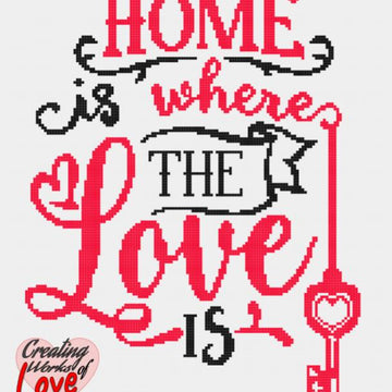 Home Is Where The Love Is Stitch Graphgan