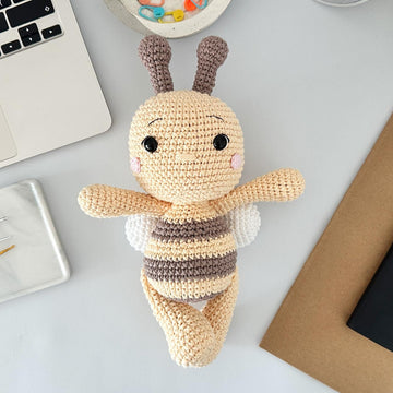Bee Amigurumi Crochet Pattern PDF – Bee Soft Toy, Stuffed Animal Tutorial