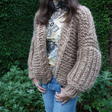 Bishop Sleeve Cardigan