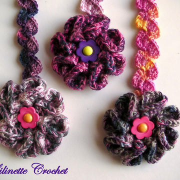 Flower Power Bookmark, Headband or Bracelet