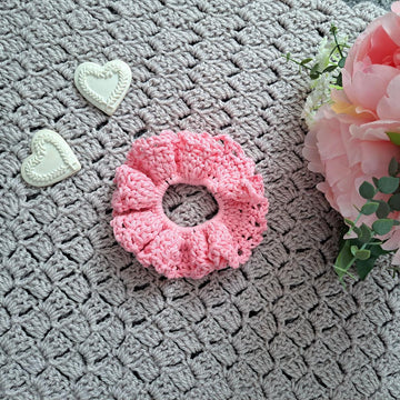 Crochet Easiest Scrunchie Ever Pattern